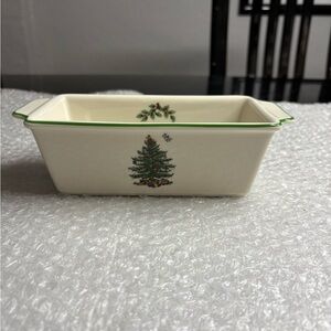 Spode Christmas Tree Loaf Pan
